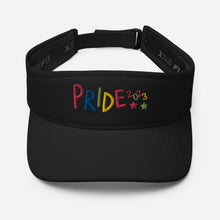 Load image into Gallery viewer, Pride 2023- Embroidered Visor  - J and P Hats