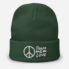 Load image into Gallery viewer, Peace Sign Beanie | j and p hats