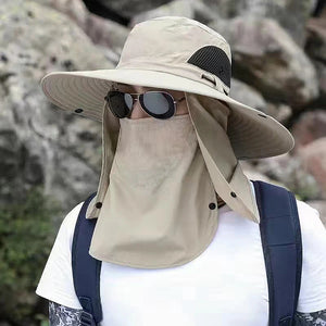 full face coverage sun hat - Uv Protection: J and P Hats
